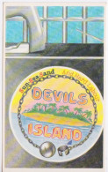 CPM COLLECTION - ILLUSTRATEUR - HUMOUR NOIR ANGLAIS DEVILS ISLAND - CHAINE BOULET - SUN SEA SAND AND HARD LABOUR - - Other & Unclassified