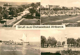 72728615 Ahlbeck Ostseebad Promenade Seebruecke Strand Bernhard Goering Heim Seg - Altri & Non Classificati