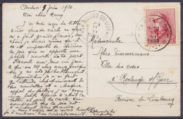 CP Fantaisie Affr. N°168 Càd Agence CHARLEROY 1* /10 VI 1920 Pour ROCLENGE-SUR-GEER (Rukkelingen-aan-de-Jeker) - 1919-1920  Re Con Casco