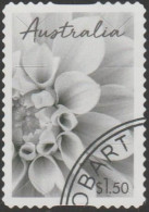AUSTRALIA - DIE-CUT-USED 2024 $1.50 Special Occasions - Dahlia - Flower - Gebruikt