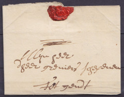 L. Datée 13 Juin 1742 De VRACEN (?) Pour GENDT (Gand) - 1714-1794 (Pays-Bas Autrichiens)