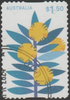 AUSTRALIA - DIE-CUT-USED 2024 $1.50 Special Occasions - Wattle Tree - Used Stamps