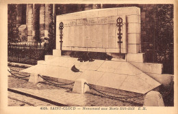 92-SAINT CLOUD MONUMENT AUX MORTS-N°5141-E/0025 - Saint Cloud