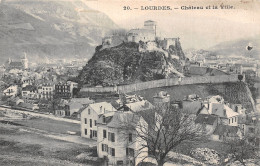 65-LOURDES CHÂTEAU ET LA VILLE-N°5141-D/0285 - Lourdes