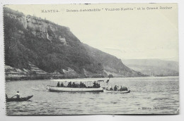 NANTUA AIN BATEAUX AUTOMOBILES VILLE DE NANTUA ET LE GRAND ROCHER - Nantua