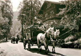 72728028 Schwarzatal Postkutsche Mit HO Gaststaette Schweizerhaus Rudolstadt - Rudolstadt