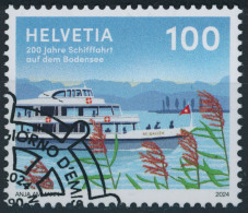 Suisse - 2024 - Schifffahrt Bodensee - Ersttag Stempel ET - Usados