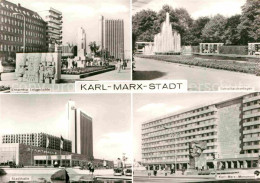 72727959 Karl-Marx-Stadt Ensemble Lobgedichte Schlossteichanlagen Karl Marx Muse - Chemnitz