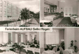 72727943 Sellin Ruegen Ferienheim Aufbau Speisesaal Bar Sellin Ostseebad - Andere & Zonder Classificatie