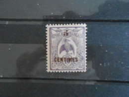NOUVELLE-CALEDONIE YT 113 CAGOU 5 CENTIMES S. 15c. Violet** - Unused Stamps