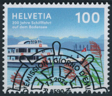 Suisse - 2024 - Schifffahrt Bodensee - Ersttag Stempel ET - Used Stamps