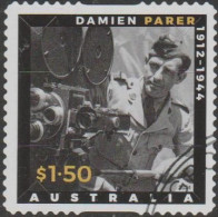 AUSTRALIA - DIE-CUT-USED 2024 $1.50 Anzac Day 2024 - Picturing War - Damien Parer - Oblitérés