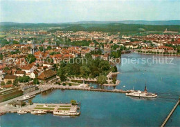 72727769 Konstanz Bodensee Fliegeraufnahme Hafen Konstanz - Konstanz