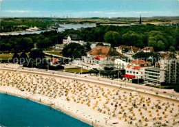 72727753 Travemuende Ostseebad Fliegeraufnahme Mit Strand Travemuende Ostseebad - Luebeck