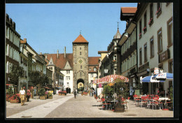 AK Villingen Im Schwarzwald, Strassenpartie Mit Oberem Tor  - Sonstige & Ohne Zuordnung