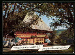 AK Holz Bei Schönau, Gasthaus Holzer Eck Am Schneckenkopf L. Matthei, Mit VW-Käfer  - Other & Unclassified