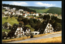 AK Schönwald /Schwarzw., Ortsansicht Mit Ferienwohnungen An Der Strasse  - Other & Unclassified