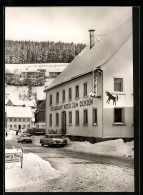 AK Furtwangen /Schwarzwald, Hotel Zum Ochsen Im Winter  - Furtwangen