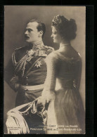 AK Grossherzog Ernst August Von Hessen Und Prinzessin Eleonore Von Solms-Hohensolms-Lich  - Königshäuser