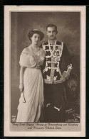 AK Ernst August Herzog Von Braunschweig Und Prinzessin Viktoria Luise  - Royal Families
