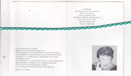 Augusta Bouckaert-De Jaeger, Sint-Martens-Leerne 1913, Deinze 2003. Foto - Obituary Notices