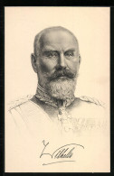 AK Porträt König Wilhelm II. Von Württemberg  - Familles Royales
