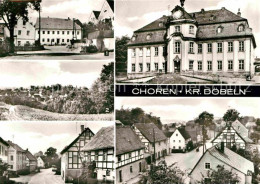 72727386 Choren Mochau Gasthof Teilansicht Dorfstrasse Schloss Jetzt Polytechnis - Autres & Non Classés