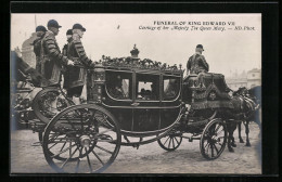 Pc London, Funeral Of King Edward VII, Carriage Of Her Majesty The Queen Mary  - Royal Families