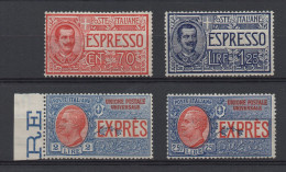 Regno 1925/26 - Espressi - Nuovi Gomma Integra - MNH** - Splendidi E Centrati - Posta Espresso