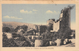 57-LUTZELBOURG LE CHATEAU-N°4194-E/0185 - Sonstige & Ohne Zuordnung