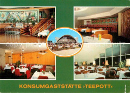 72727204 Warnemuende Ostseebad Konsumgaststaette Teepott Bar Restaurant Cafe War - Rostock