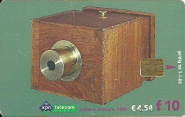 Netherlands Camera Obscura 1840 Chip Phonecard + FREE GIFT - Públicas