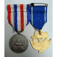 Médailles D\'honneurs Des Chemins De Fer Argent + Émail  (rare), Lartdesgents - Professionnels / De Société