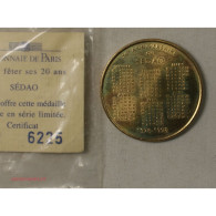 Médaille  MONNAIE DE PARIS  SEDAO 1998 L\'EURO VAUT, Lartdesgents - Professionals/Firms