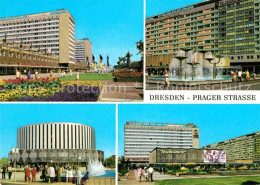 72726613 Dresden Prager Strasse Teilansichten Dresden Elbe - Dresden