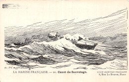 TH-MARINE FRANCAISE CANOT DE SAUVETAGE-N°5142-H/0111 - Sonstige & Ohne Zuordnung