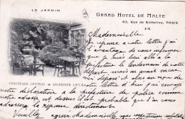 75 - PARIS 02 - 63 Rue Richelieu - Grand Hotel De Malte - Le Jardin - Distrito: 02