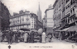 87 - Haute Vienne -  LIMOGES - La Place Des Bancs - Limoges