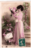 Carte Fantaisie -  BONNE FETE -  Sainte Louise  1910 - Autres & Non Classés