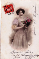 Carte Fantaisie -  BONNE FETE -   1909 - Autres & Non Classés