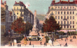69 - LYON - Place De La Republique Et Monument Carnot - Other & Unclassified