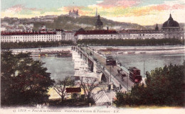 69 - LYON - Pont De La Guillotiere - Hotel Dieu Et Coteau De Fourviere - Sonstige & Ohne Zuordnung