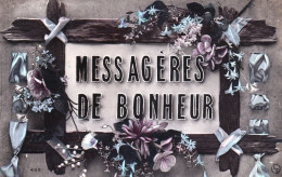Carte Fantaisie -  Messageres De Bonheur - Autres & Non Classés