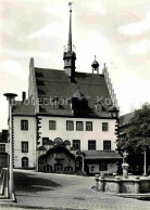 72726516 Poessneck Rathaus Brunnen Poessneck - Pössneck
