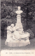 75 - PARIS 08  - Parc Monceau -   Monument De Guy De Maupassant - Arrondissement: 08