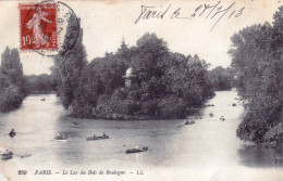 75 - PARIS 16  - Le Lac Du Bois De Boulogne - District 16