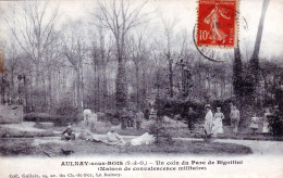 93 - Seine Saint Denis - AULNAY Sous BOIS - Un Coin Du Parc De Bigottini - Maison De Convalescence Militaire - 1917 - Aulnay Sous Bois