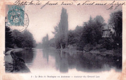 75 - PARIS 16 - Bois De Boulogne En Automne - Autour Du Grand Lac - Arrondissement: 16