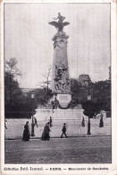 75 - PARIS 20 - Monument De Gambetta - Square Édouard-Vaillant  - Collection Petit Journal - Distretto: 20