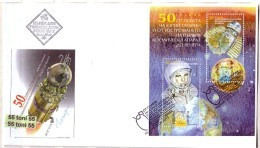 2011Space 50th Anniversary Of Yuri Gagarin's Flight Into Space S/S – FDC  BULGARIA /BULGARIE - FDC